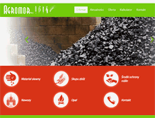 Tablet Screenshot of agromor.pl